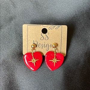 Polymer clay earrings